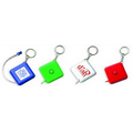 Square Tape Measure Key Chain